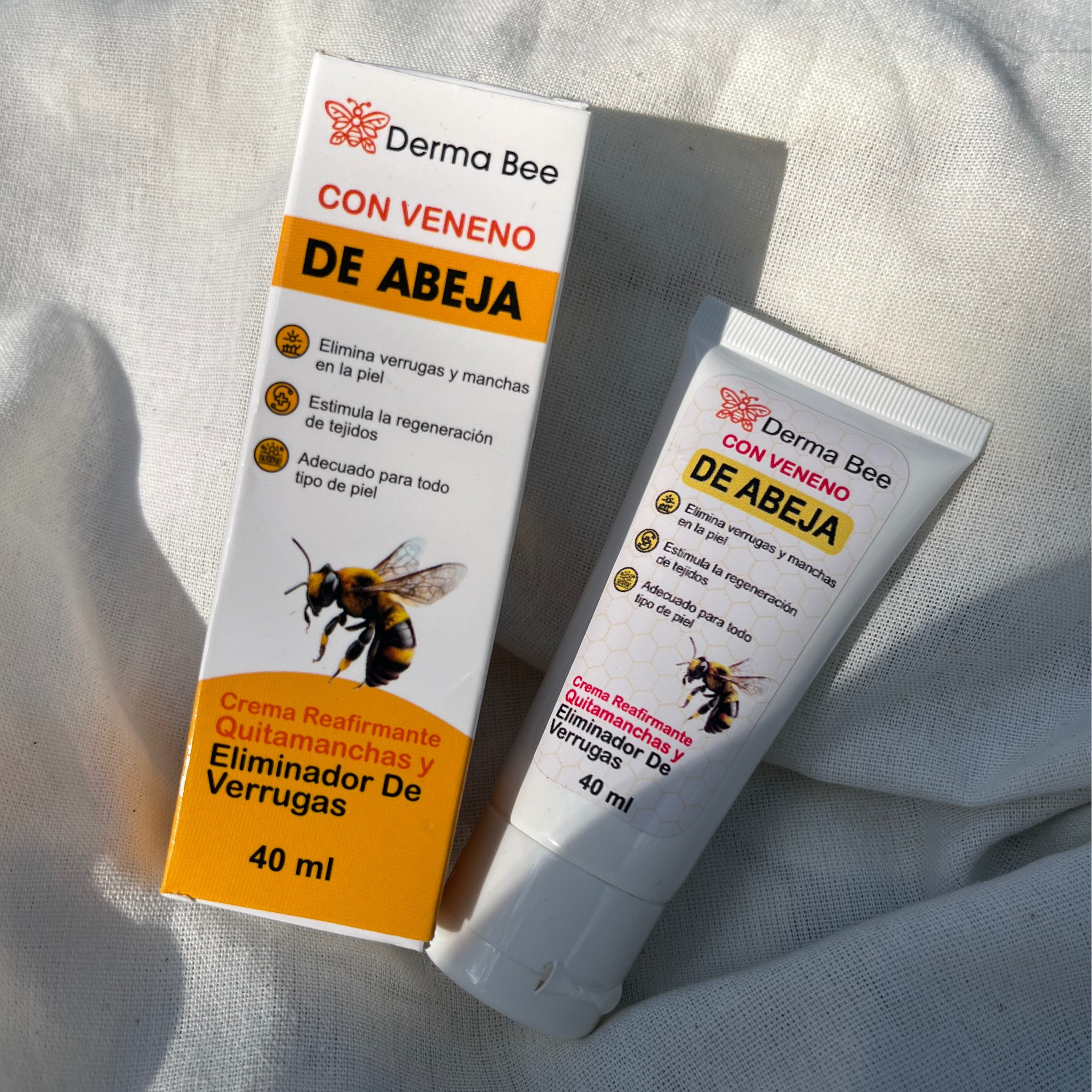DermaBee. Crema quitamanchas y verrugas 🐝