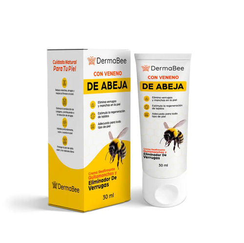 DERMABEE® – Crema tópica a base de veneno de abeja, hecho con ingredientes 100% naturales.